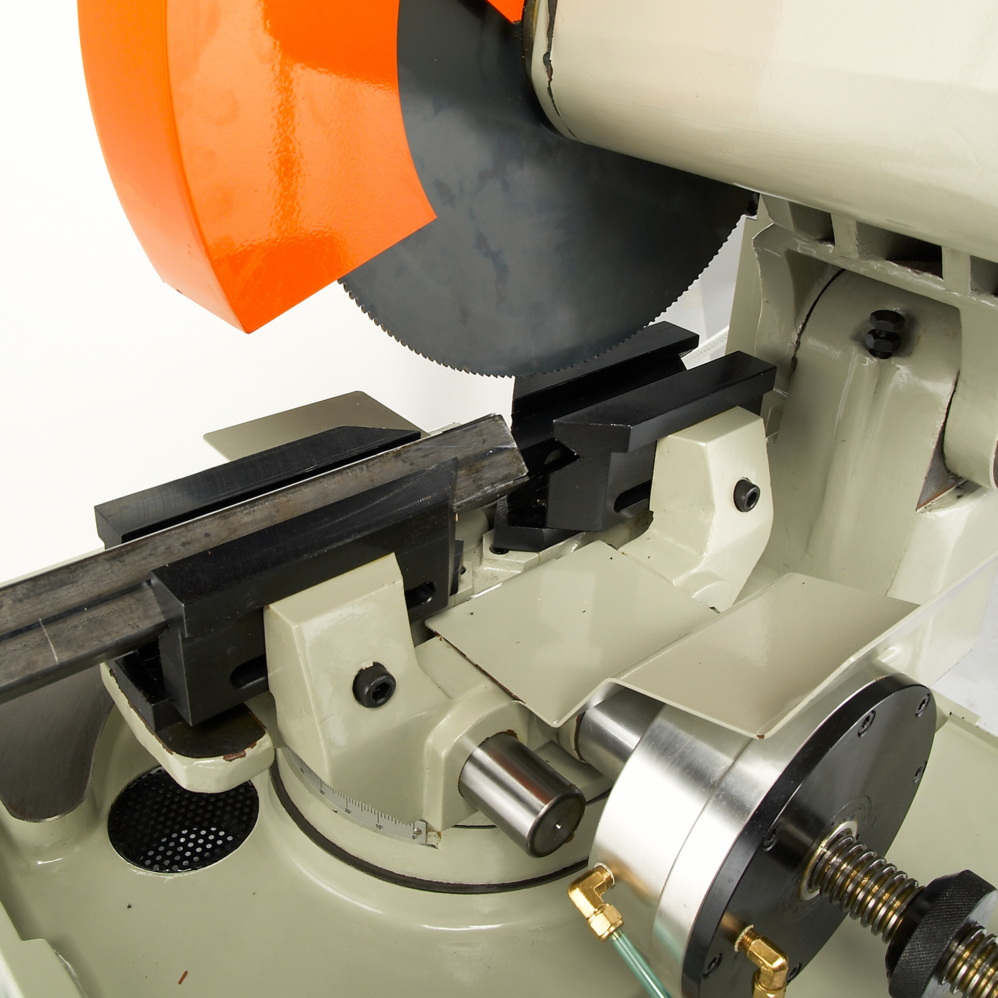 Baileigh Semi-Automatic Band Saw, 14in. Blade, 4 HP, Volts 220, Model# CS-350SA